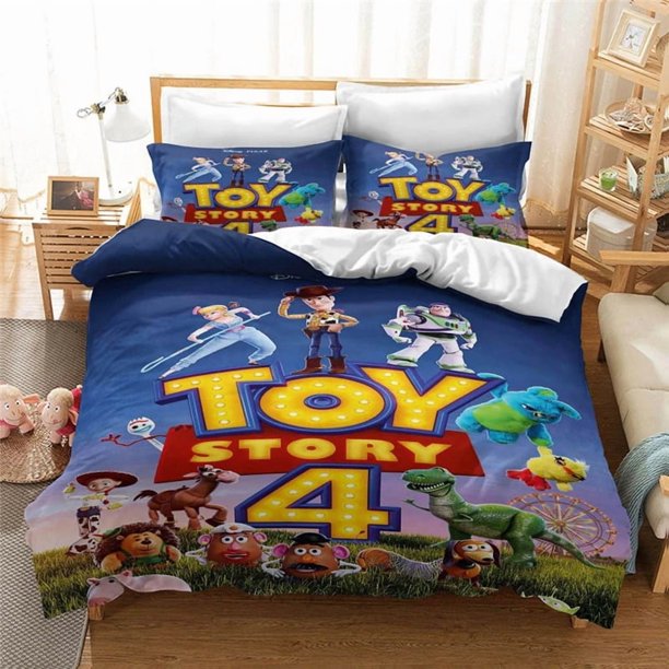 Toy Story Bedding Sets 3D Cartoon Print Comforter Cover Bed Cover Duvet Cover Pillow Case 2-3 Pieces Sets Bedroom Decoration