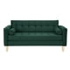 thumbnail image 1 of Sofa Retro 3C Felpa 05 Verde Botella, 1 of 6
