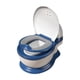 thumbnail image 2 of Orinal Entrenador Entrenamiento Transición Orinal Asiento Para Jardín De Infantes Interior Exterior Azul PU Pad, 2 of 5