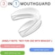 thumbnail image 3 of Protector bucal moldeable, Sweeethome, paquete de 10 protectores bucales para adultos, transparente, deportivo, moldeable, para boxeo, taekwondo, apto para cualquier tamaño de boca (10 unidades), 3 of 7