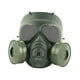 thumbnail image 3 of Máscara De Utilería De Juego Con Máscara Protectora De Ventilador Para Fiesta De Disfraces De Cosplay Mascarada Lente Negra Verde, 3 of 5