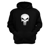 Genérico - Polerón Canguro Punisher Negro Talla L Unisex