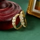 thumbnail image 2 of Stunning Gold Zircon Earrings - Perfect Valentine's Day Gift and Engagement Accessory, 2 of 4