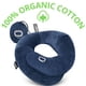 thumbnail image 2 of Almohada cervical de viaje BCOZZY de algodón orgánico con doble soporte, 2 of 9