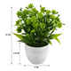 thumbnail image 2 of Planta artificial macetero 23 cm decoración, 2 of 3