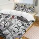thumbnail image 1 of Grey The Nightmare Before Christmas Comforter Set Soft 3 Pcs Twin Bedding Sets Thicken for All Season, 1 of 5