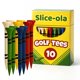 thumbnail image 1 of Tees de Golf HahaHome Slice-Ola - Pack de 10 de bambú, 1 of 6