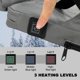 thumbnail image 2 of Asientos Plegables Calefactados para Gradas MYDAYS OUTDOOR, Gris, 2 of 6