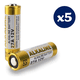 thumbnail image 3 of Pilas para controles juguetes 27A 12V L828 para juguetes, 3 of 3