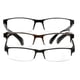 thumbnail image 3 of Gafas de lectura Foster Grant Pete Rectangulares 1.25x para hombre, 3 of 5