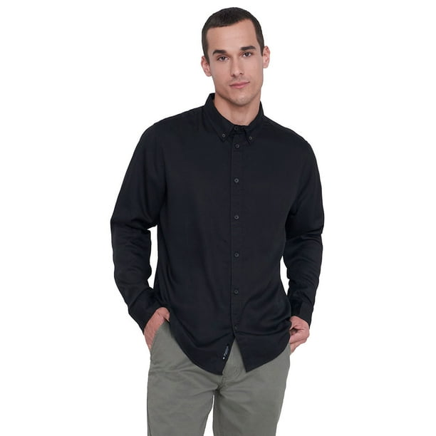 Camisa Hombre Liviana Negro Corona