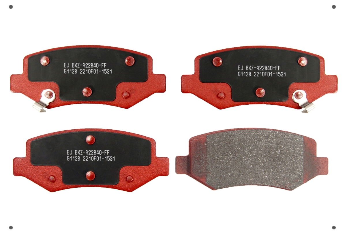 Ital Brakes Pm - Set Pastillas Frenos Traseras Para Chevrolet Captiva 2019 2024