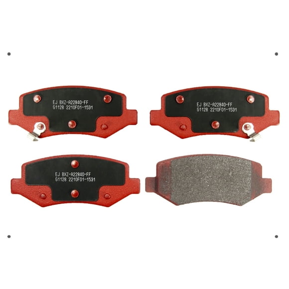Set Pastillas Frenos Traseras Para Chevrolet Captiva 2019 2024