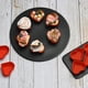 thumbnail image 3 of Molde de silicona para magdalenas de 12 piezas con revestimiento antiadherente, molde para muffins, molde de silicona para mini magdalenas de 2,75 pulgadas con forma de corazón, contenedor de almacena, 3 of 6