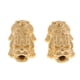 thumbnail image 1 of 2 piezas de oro plateado cobre Xiu Xeads para la joyería de bricolaje pulsera hacer manualidades, 1 of 5