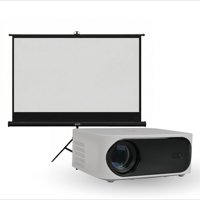 Proyector Portatil Orion 12000Lm + Telón 100"" Negro Levo