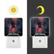thumbnail image 3 of Eddie Munson Luz nocturna LED con sensor de anochecer a amanecer para dormitorio, baño, pasillo, escaleras - Lámpara LED nocturna de enchufe, 0.5W - 1 pieza, 3 of 6