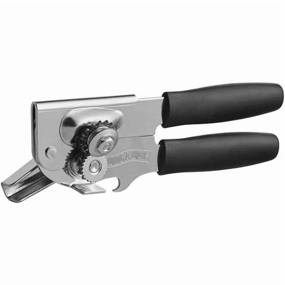 Abridor de latas Swing-A-Way, acero negro