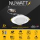 thumbnail image 2 of Luz LED empotrada NUWATT 15 cm, paquete de 6, regulable, 2 of 9