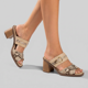 thumbnail image 4 of Sandalia Mujer Vainilla Queila 84 Piccadilly, 4 of 5