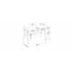 thumbnail image 2 of Escritorio 26105 Blanco/Madera, 2 of 4