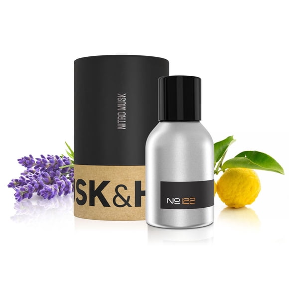 Colonia Musk & Hustle No. 122 45 ml Aceite Puro para Hombre