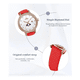 thumbnail image 3 of Reloj Belug De Pulsera Mujer Elegante Con Fase Lunar Y Correa Cuer Rojo Rojo Blanco, 3 of 5