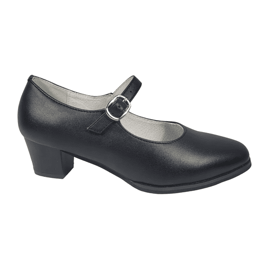 Zapatos De Cueca Alquimia Negro Mate Tallas 26-33 Infantil | 3054-02/2 - Talla 32