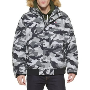 Chaqueta Tommy Hilfiger De Tela Ártica Acolchada Para Hombre