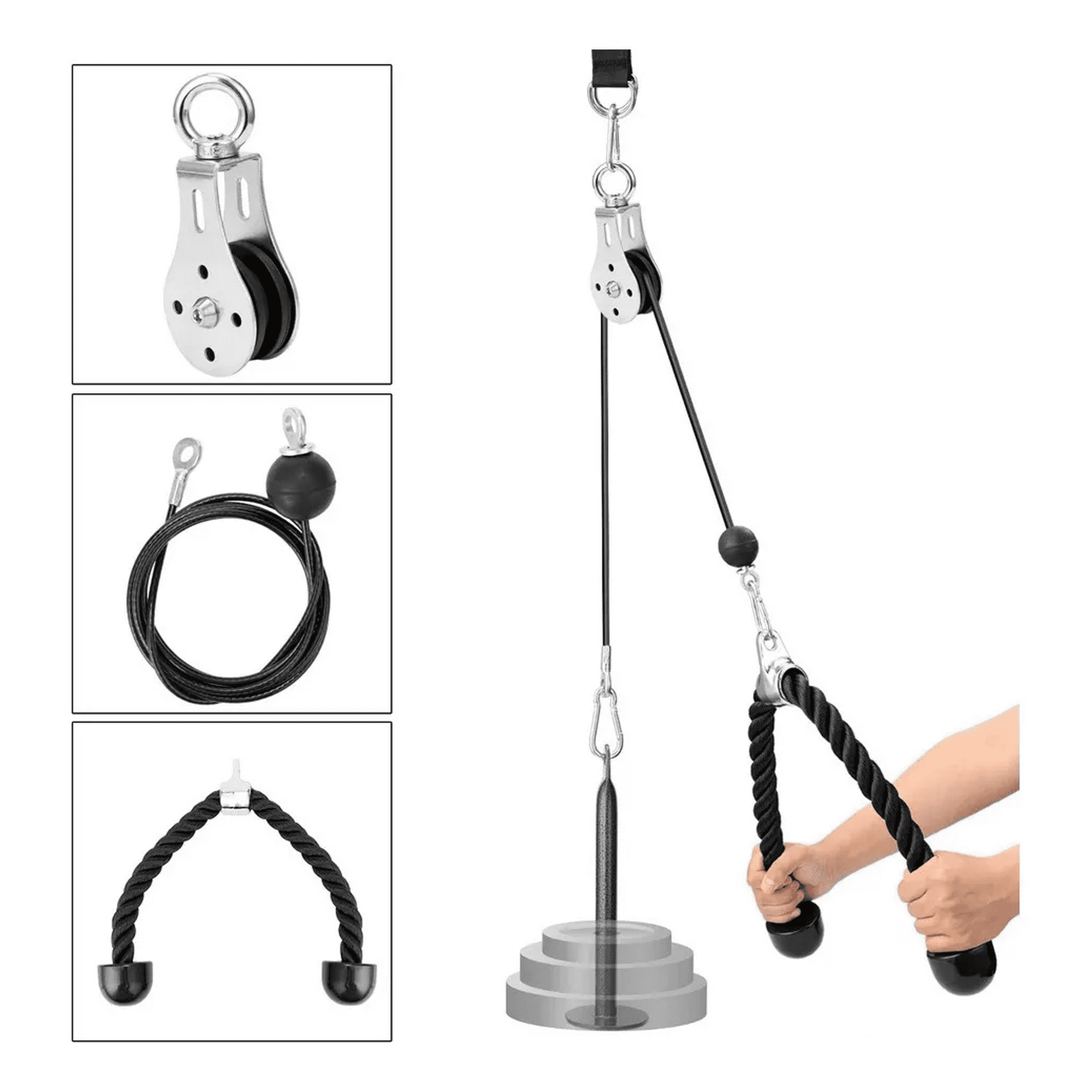 Master Prox - Home Triceps Pulley Set Tricep Rope Accessories