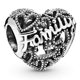 thumbnail image 2 of Charm Pandora Family Heart de plata de ley para mujer, 2 of 6