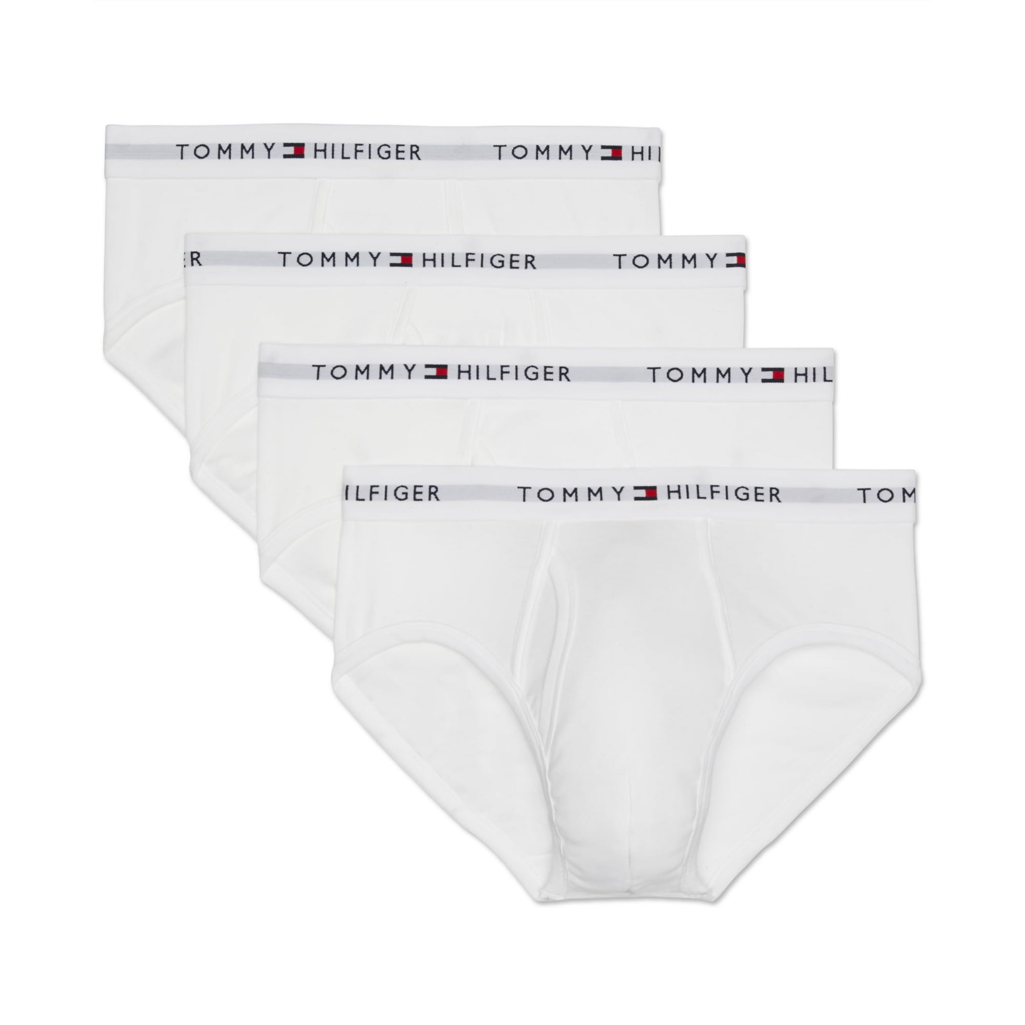 Calzoncillos Tommy Hilfiger De Algodón Para Hombre, 4 Unidades, Color Blanco, Talla M