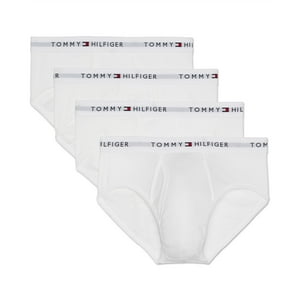 Calzoncillos Tommy Hilfiger De Algodón Para Hombre, 4 Unidades, Color Blanco, Talla M
