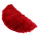 thumbnail image 1 of Alfombrilla De Suelo De Piel De Oveja De Lana Artificial Semiredonda Alfombrilla De Suelo Roja, 1 of 5