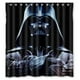 thumbnail image 1 of Cortina de ducha Artsadd Star Wars Darth Vader, juego de cortinas de baño con ganchos, tamaño 66 x 72 pulgadas, 1 of 3