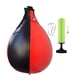 thumbnail image 2 of Saco De Velocidad De Boxeo Saco De Boxeo Colgante Speedball Fitness Fighting Negro Rojo, 2 of 5