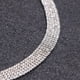 thumbnail image 4 of Cinturón de 44 pulgadas con adornos de diamantes de imitación y cadena de cristal para boda, elegante cinturón de cadena para vestido de mujer., 4 of 4