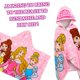 thumbnail image 5 of Toalla con capucha Disney Princess 100% algodón para niñas, 5 of 9