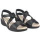 thumbnail image 5 of Sandalia Comfortflex Mujer 2388404 Negro Casual, 5 of 5