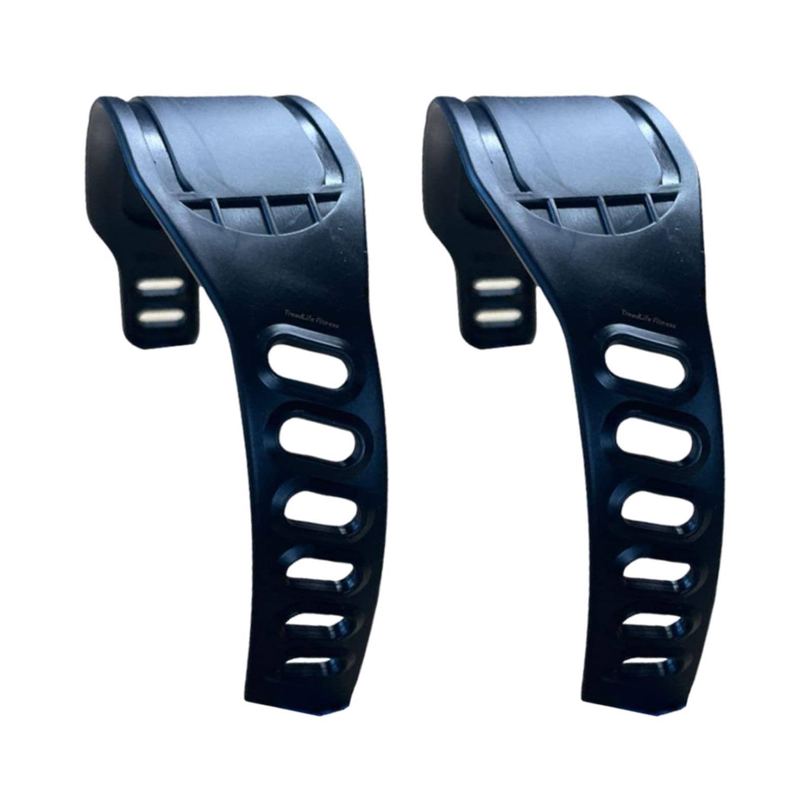 Ioensy - 2 Correas De Pedal De Bicicleta De Ejercicio De Gimnasio En Casa De Longitud Ajustable De Repuesto Para Bicicleta