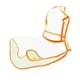 thumbnail image 1 of Chubasquero Para Perros Ropa Impermeable Para Mascotas Para Perros Pequeños A Extra Grandes (naranja) XS, 1 of 3