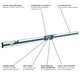 thumbnail image 2 of Nivel digital BOSCH GIM 120 122 cm con baterías y estuche, 2 of 3