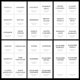 thumbnail image 1 of Etiquetas para jarabes de café GSCWLD 36 uds 6,4 cm × 6,4 cm, 1 of 7