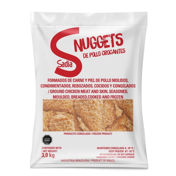 Nuggets de Pollo Crocantes, 3 Kg