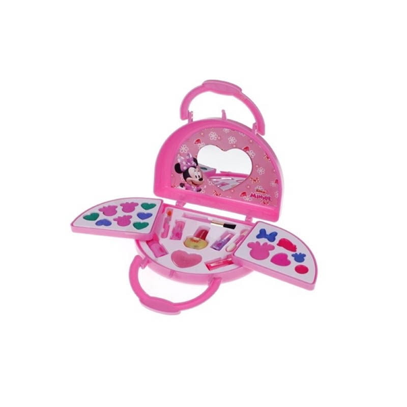 Minnie Mouse - Maquillaje Infantil En Cartera Rosa