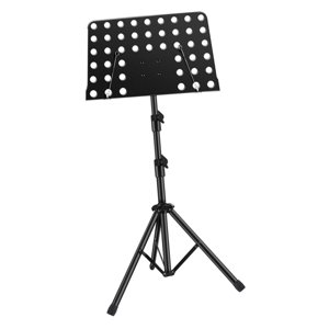 Magideal - Atril Para Partituras, Soporte Para Libros De Música, Antideslizante, Ajustable, Plegable Para Músicos, Interpretación Instrumental, Banda Profesional