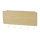 thumbnail image 2 of Titular De La Llave Almacenamiento De Cartas Organizador De Rejillas Para Puertas Ganchos Para Colgar En La Pared Madera Natural, 2 of 5