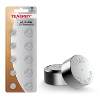 Batería Tenergy Lr44 1,5 V, Paquete De 10 Unidades Para Relojes Y Aparatos Electrónicos