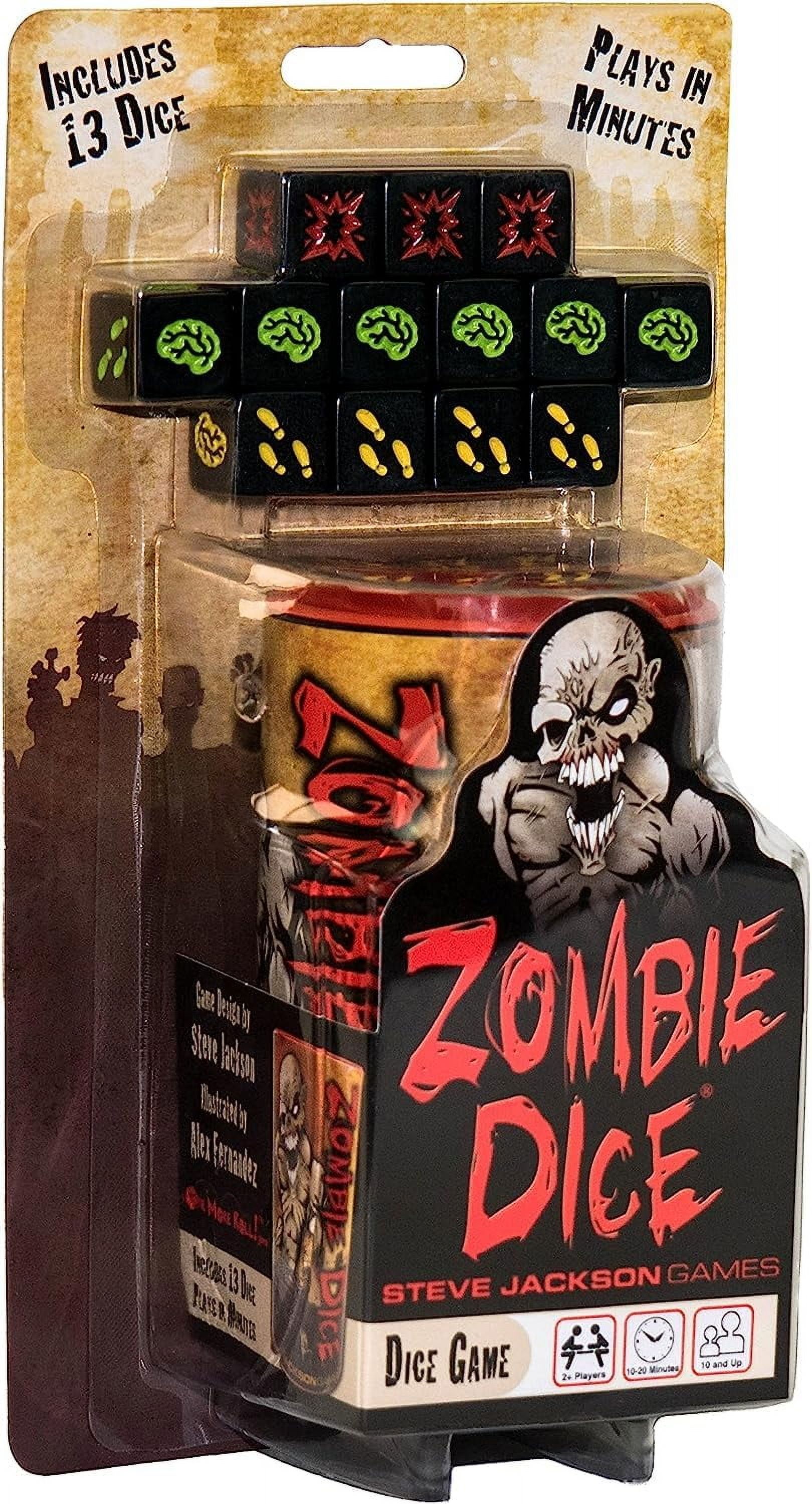 Juego De Mesa Steve Jackson Games Zombie Dice