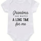 thumbnail image 1 of Newborn Baby Romper Letter Print Cute Jumpsuit, Short-sleeved Cotton Romper, Perfect For Baby Photoshoot & Pregnancy Gift, 1 of 5